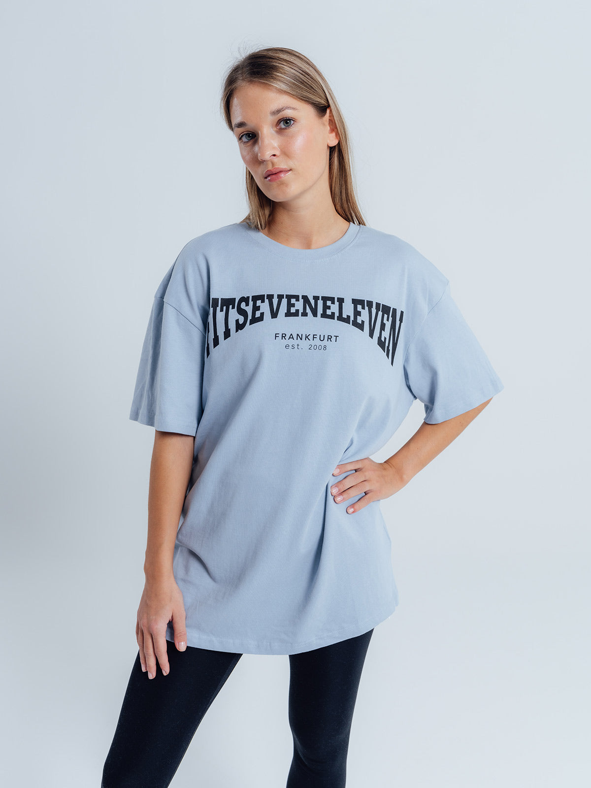 College T-Shirt Blue