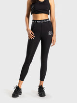 WOMANS HIGH WAISTED LEGGINGS BLACK