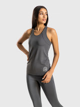 WOMENS TECH TANK TOP GREY