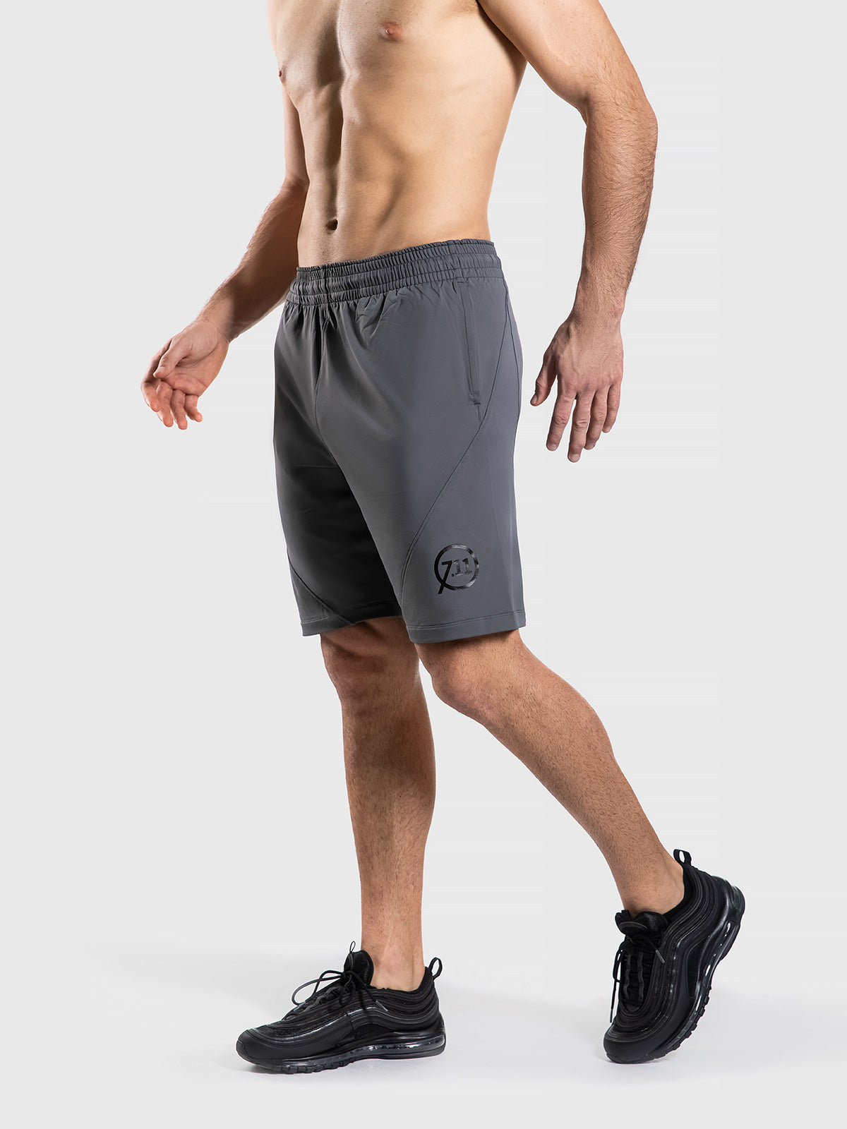 Mens Tech Shorts Grey