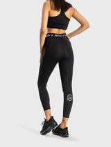 WOMANS HIGH WAISTED LEGGINGS BLACK