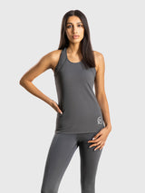 WOMENS TECH TANK TOP GREY