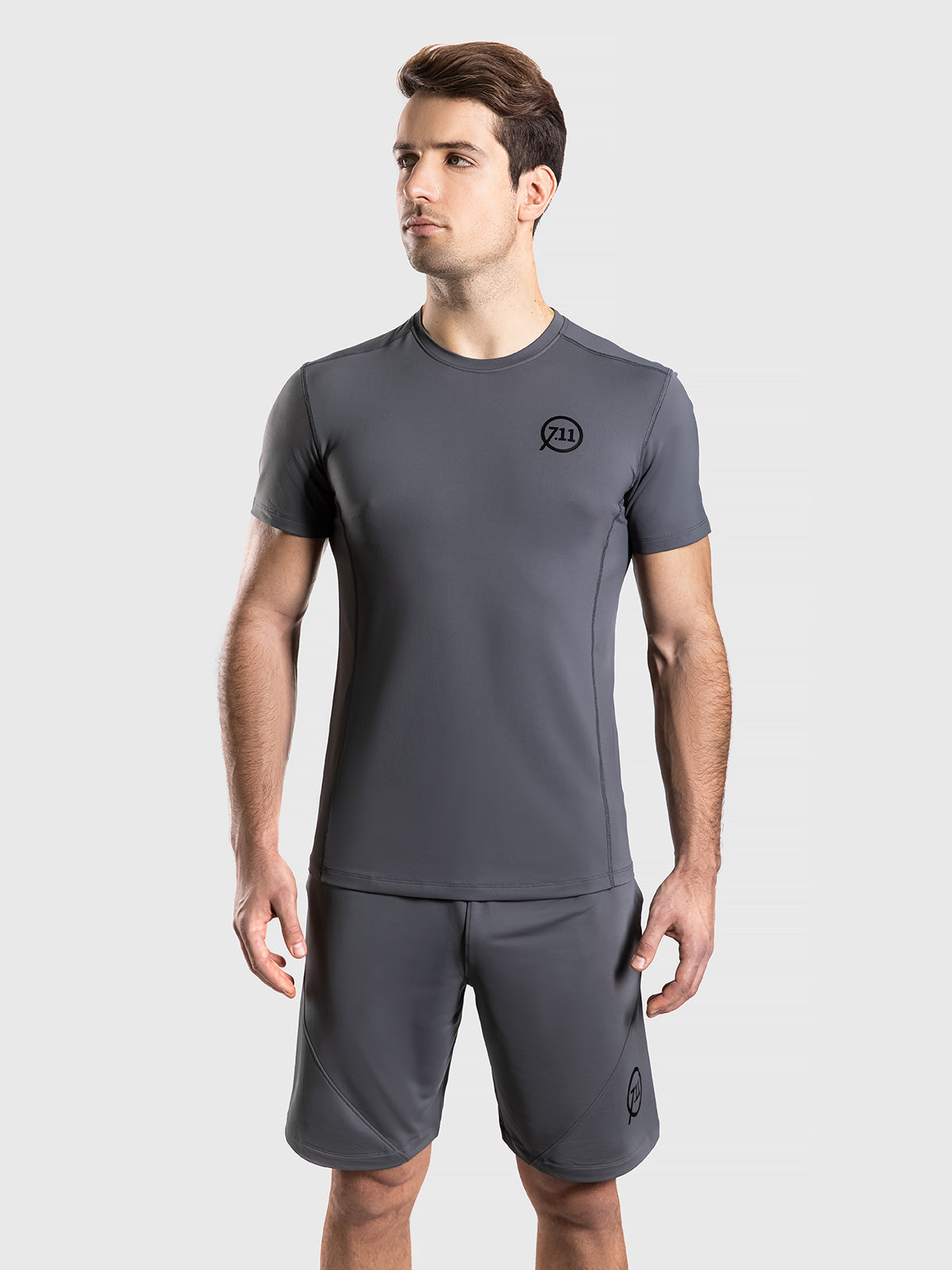 Mens Tech Tee Grey