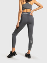 WOMANS HIGH WAISTED LEGGINGS GREY