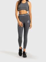 WOMANS HIGH WAISTED LEGGINGS GREY