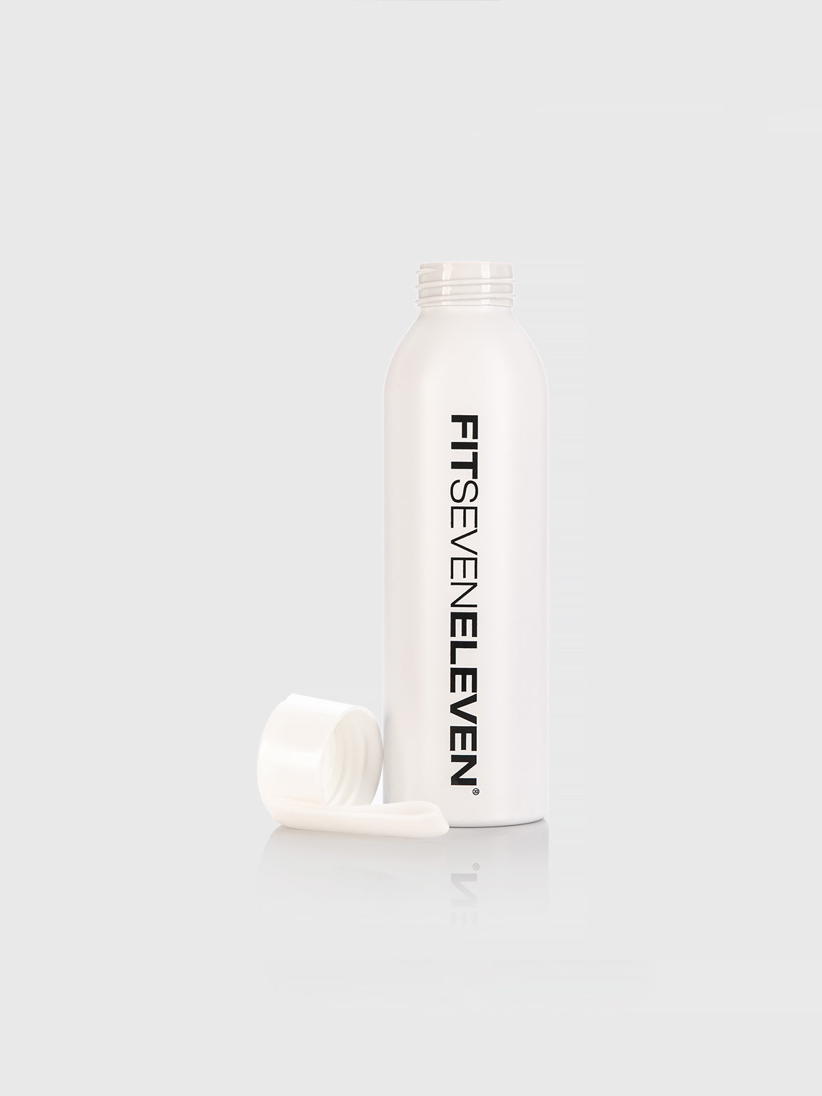Metall drink bottle - white