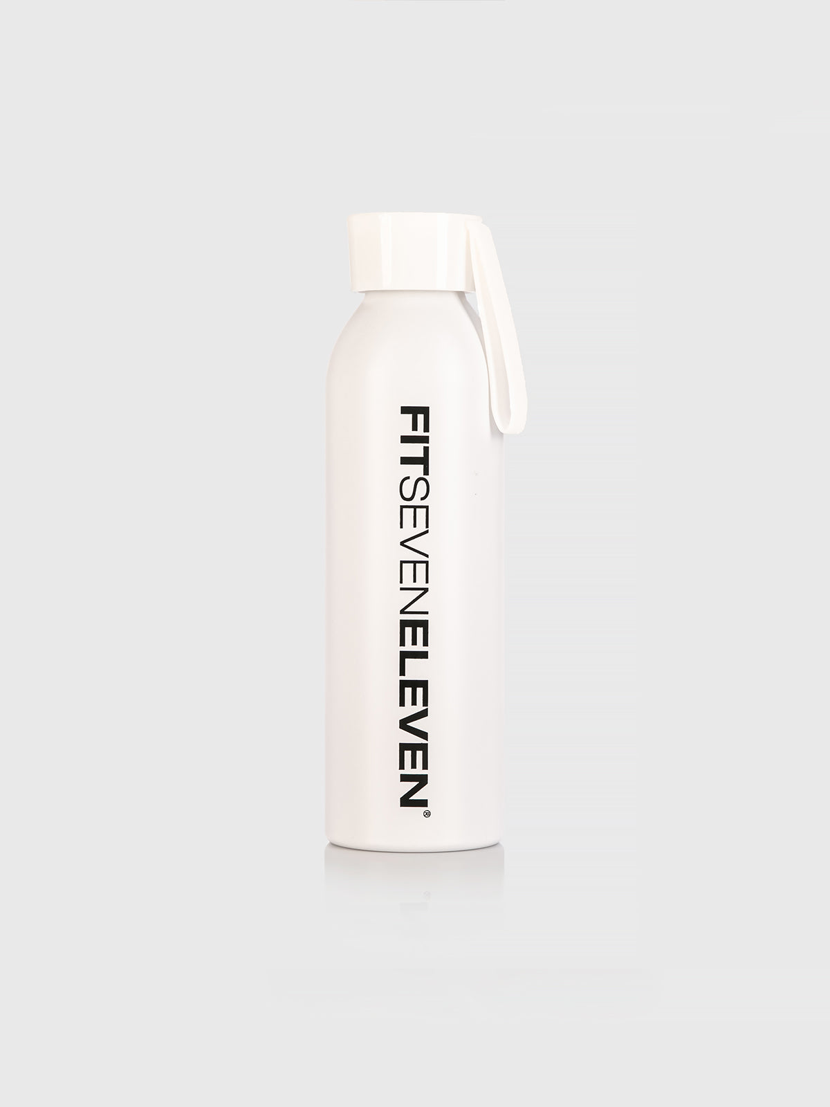 Metall drink bottle - white